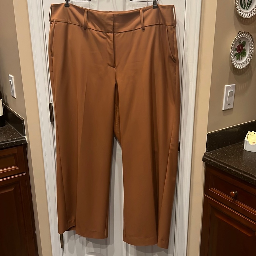 Lane Bryan Perfect Drape, high rise, wide leg trousers